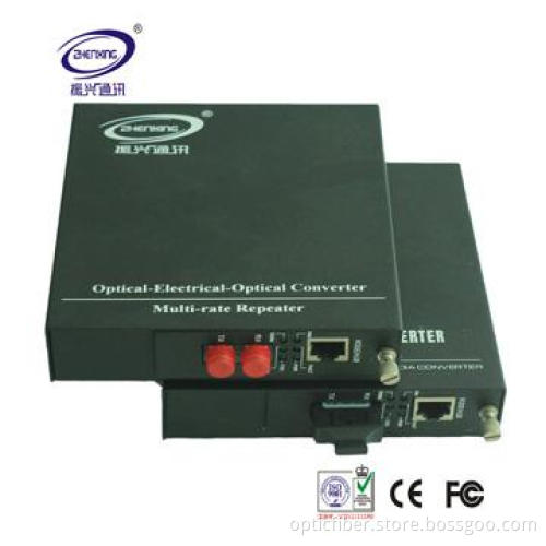 FC Connector Fiber Media Converter